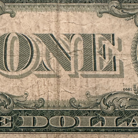 1935 Series G blue Silver Certificate $1 - Picture 7 of 8